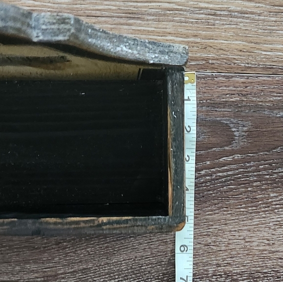 📬☕ Rustic Knickerbocker Mills Co. Card & Letter Holder – Vintage Tea & Coffee - Picture 13 of 15